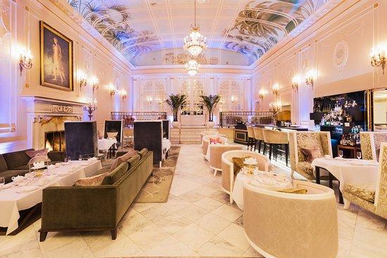 The Palm Court at the Ritz-Carlton