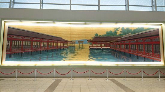 Hiroshima Airport Ceramic Mural