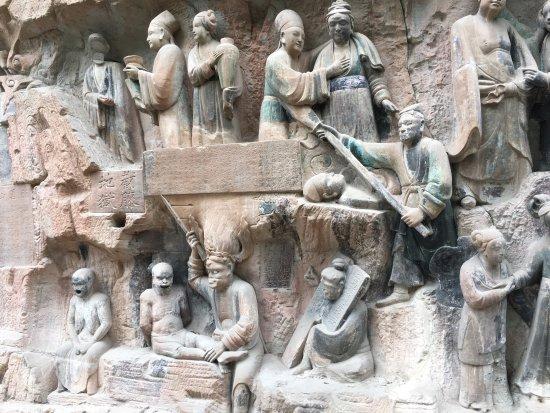 Baoding Mountain Carved Stone