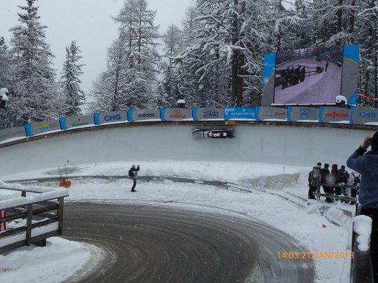 l'Olympia Bobrun di St. Moritz