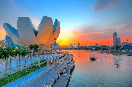 Museo dell'arte e della scienza presso il Marina Bay Sands
