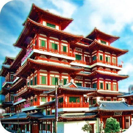 Buddha Tooth Relic Tempel und Museum