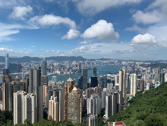 Skyline di Hong Kong